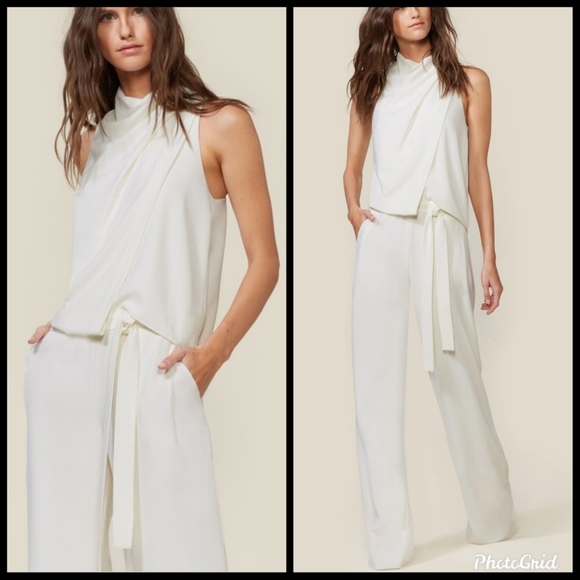 Nwt Halston Heritage Cowl Draped 